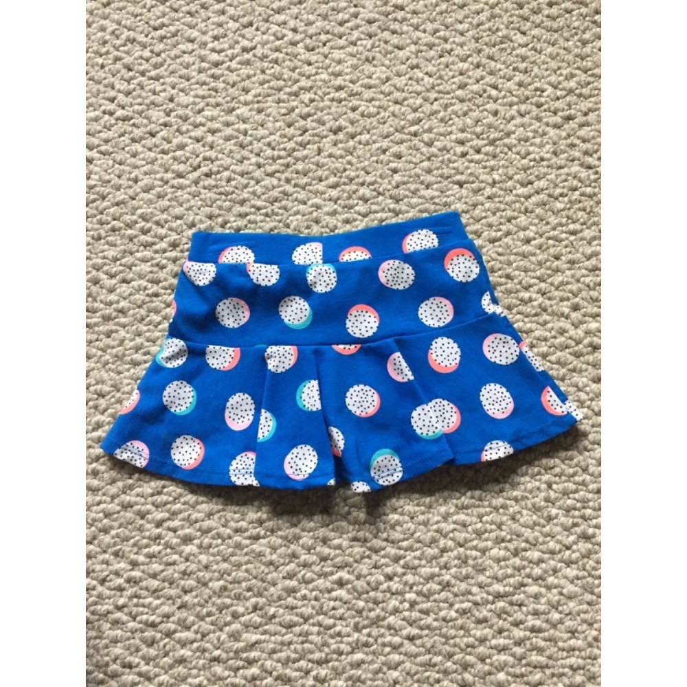 Girls Okie Dokie Polka Dot Skort Size 2T NWT
